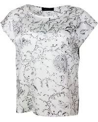 Fabiana Filippi - Graphic Printed Crewneck Top - Lyst
