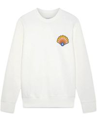 CASABLANCA - Shell Crew Neck Sweatshirt - Lyst