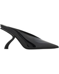 Ferragamo - S-Shaped Heel Mule - Lyst
