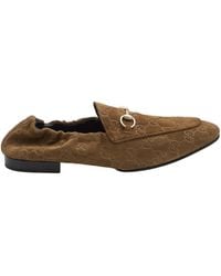 Gucci - グッチ Ggロゴ ホースビット ローファー - Lyst