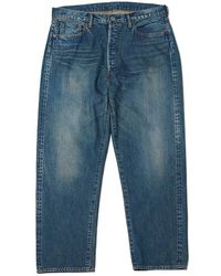 A.PRESSE - Washed Wide-Leg Jeans - Lyst
