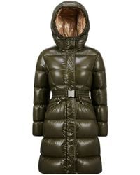 Moncler - Bellevue Long Down Coat - Lyst