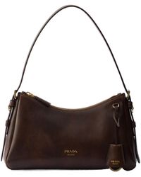 Prada - Aimée Medium Leather Shoulder Bag - Lyst