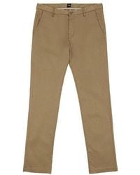 BOSS - Logo Casual Pants - Lyst