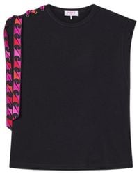 PUCCI - Pucci Foulard Detailed T-Shirt - Lyst