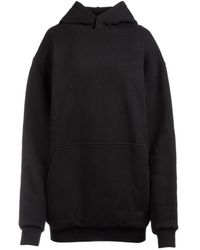 Balenciaga - Logo Hooded Sweater - Lyst