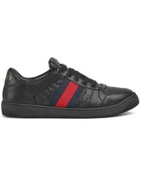 Gucci - Screener Sneaker, Leather - Lyst