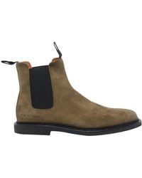 Common Projects - Round Toe Chelsea Boots - Lyst