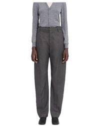 MM6 by Maison Margiela - High Waist Tailored Trousers - Lyst