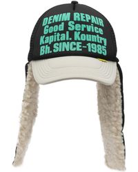 Kapital - Denim Repair Service Trucker Cap - Lyst