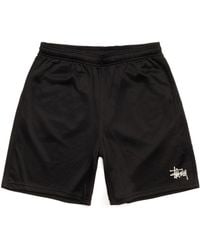 Stussy - Elastic Waist Shorts - Lyst