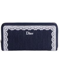Dior - Oblique Voyageur Slim Wallet - Lyst