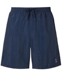 Fendi - Ff Embroidered Drawstring Swim Shorts - Lyst