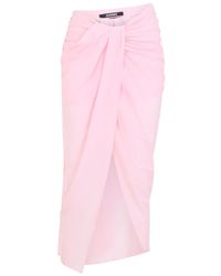 Jacquemus - The Paréo Asymmetric Skirt - Lyst