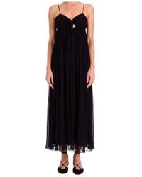 Twinset - Bow-Detail Cut-Out Dress - Lyst