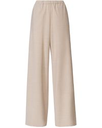 Fabiana Filippi - Casual Pants With An Elastic Waistband - Lyst