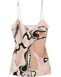 PUCCI - Patterned Camisole Top - Lyst