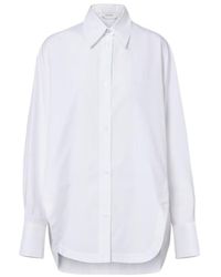 Sportmax - Ovest Curved Hem Shirt - Lyst