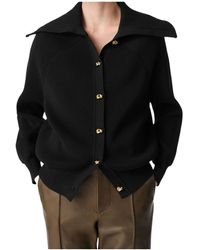 Bottega Veneta - Buttoned Long Sleeved Cardigan - Lyst