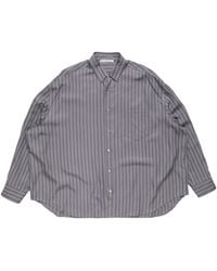 Acne Studios - Striped Button-Up Shirt - Lyst