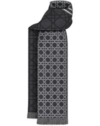 Dior - Striped Cannage Scarf - Lyst