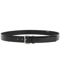 Prada - Logo-Engraved Buckle Belt - Lyst