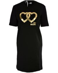 Moschino - A Printed Dress - Lyst