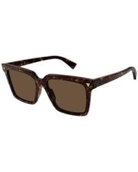Bottega Veneta - Eyewear Square Frame Sunglasses - Lyst