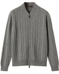 Loro Piana - Cedar Bomber Cardigan - Lyst
