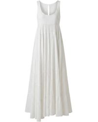 Aspesi - Round Neck Sleeveless Dress - Lyst