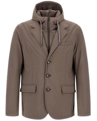 Herno - Comfort Stretch Resort Blazer - Lyst