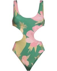 FARM Rio - Floral-Print One-Piece Swimsuits - Lyst