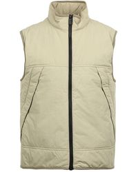 Burberry - Zip-Up Sleeveless Vest - Lyst