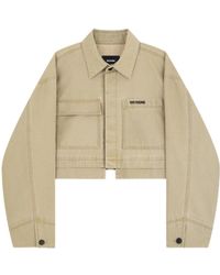 we11done - Cropped Jacket - Lyst