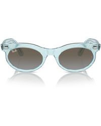 Ray-Ban - Wayfarer Oval Sunglasses - Lyst