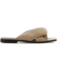 Pinko - Padded Open-Toe Sandals - Lyst