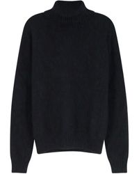 Ami Paris - Ami High Neck Knitted Jumper - Lyst