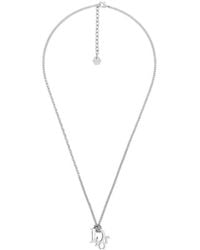 Dior - Oblique Pendant Necklace - Lyst