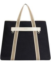 Dolce & Gabbana - Essenza Canvas Shopping Bag - Lyst