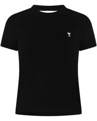 Ami Paris - Pure Crew-Neck Short-Sleeve Tee - Lyst