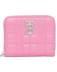 Burberry - Lola Check-Quilted Wallet - Lyst