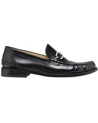 Fendi - O'Lock Logo-Plaque Loafers - Lyst