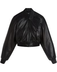 Phoebe Philo - Pilot Leather Jacket - Lyst