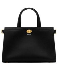 Burberry - Small Calfskin Cotswolds Tote Bag - Lyst