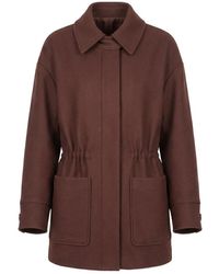 Patrizia Pepe - Long-Sleeved Coat - Lyst