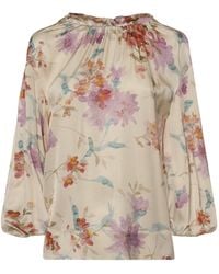 Herno - Floral Printed Blouse - Lyst