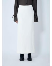 TOTEME - Light Wool Skirt - Lyst