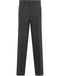 Miu Miu - Logo-Patch Trousers - Lyst