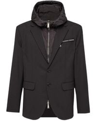 DSquared² - Double Layered Hooded Jacket - Lyst