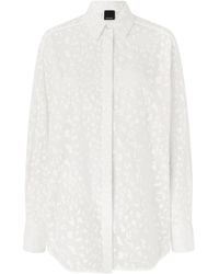Pinko - Abstract-Print Shirt - Lyst